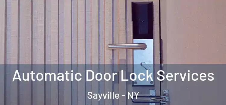 Automatic Door Lock Services Sayville - NY